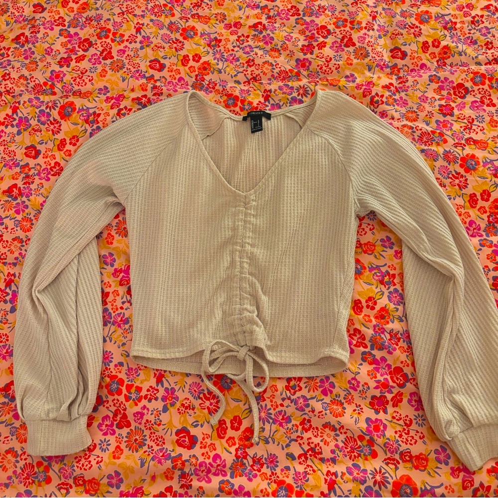 Forever 21 Waffle knit top